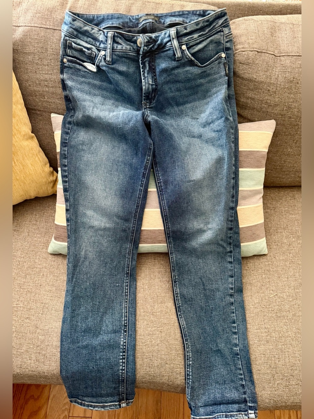 Silver Jeans Elyse Straight Jeans – W29/L29